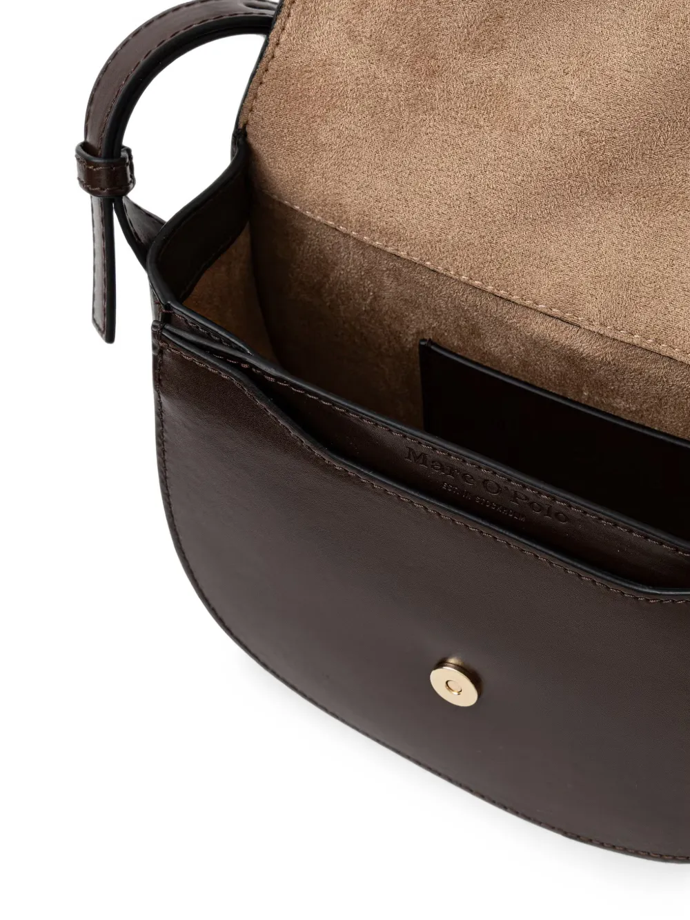 Marc O'Polo Kleine Taya crossbodytas met omslag Bruin