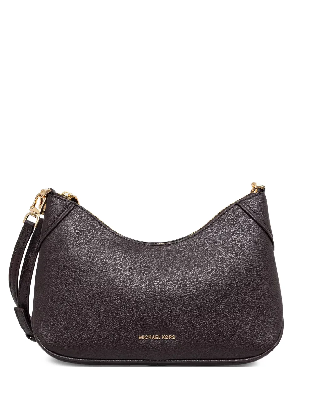 Michael Michael Kors Jet Set medium leather convertible crossbody bag - Braun