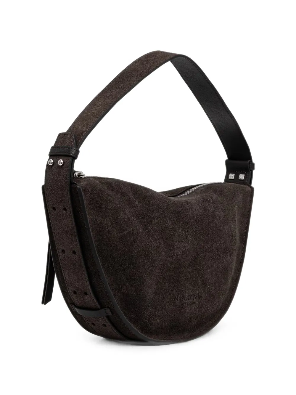 Marc O'Polo Suède shopper Bruin
