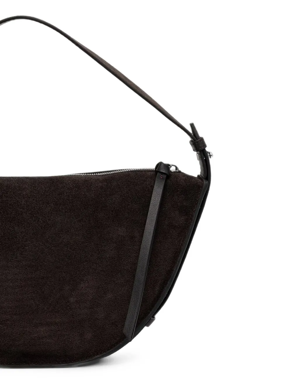 Marc O'Polo Suède shopper Bruin