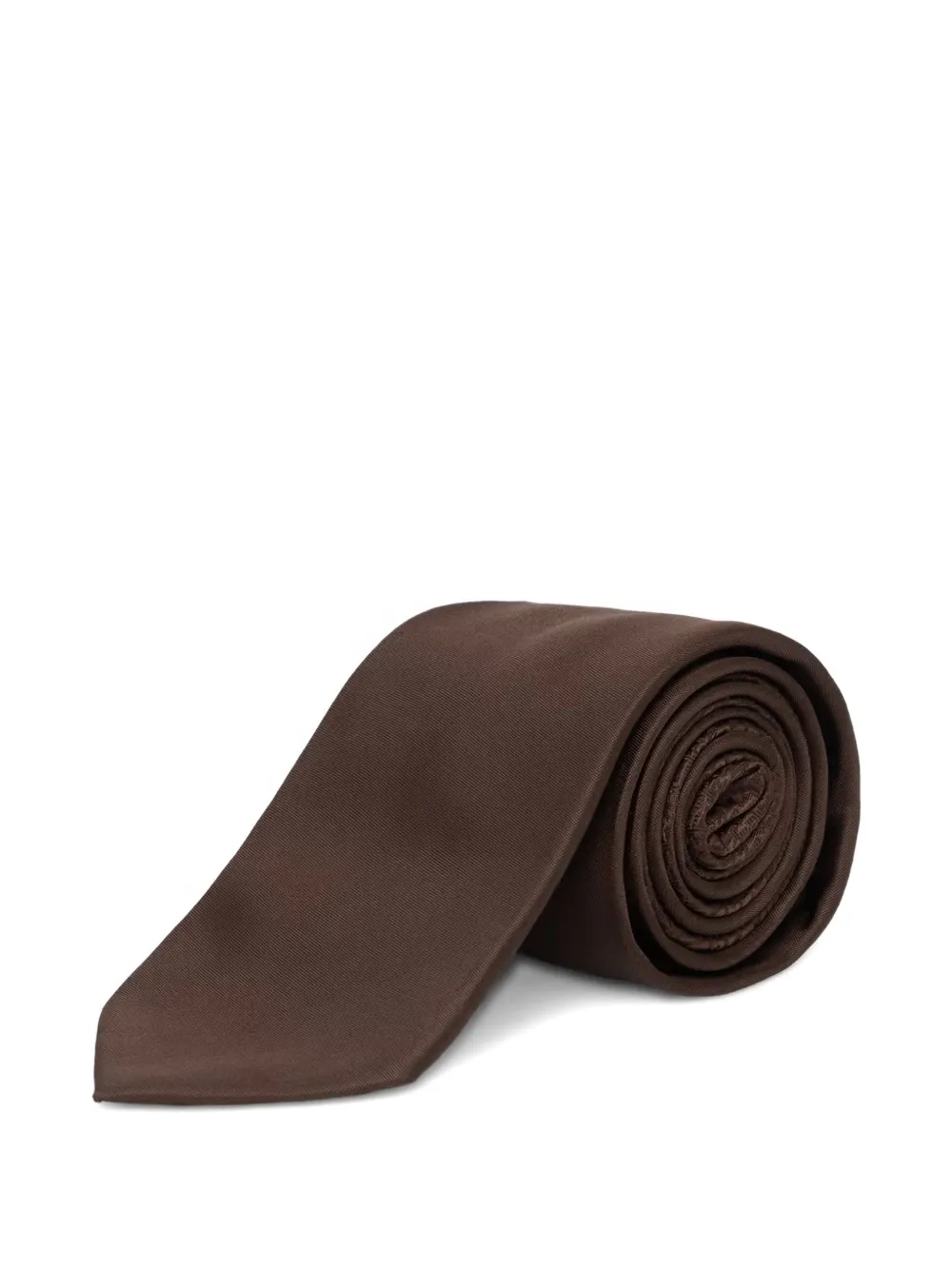 Michael Kors Pochet en stropdas met geometrisch patroon Bruin
