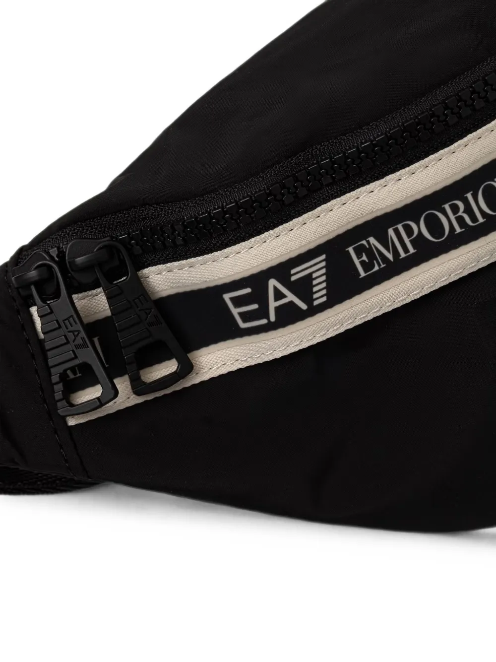 Ea7 Emporio Armani Heuptas met logoband Zwart