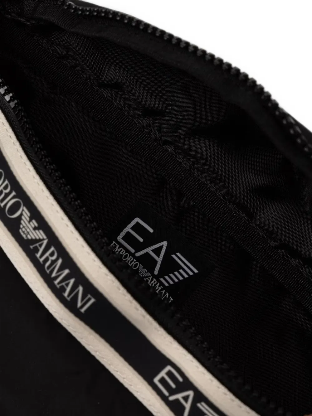 Ea7 Emporio Armani Heuptas met logoband Zwart