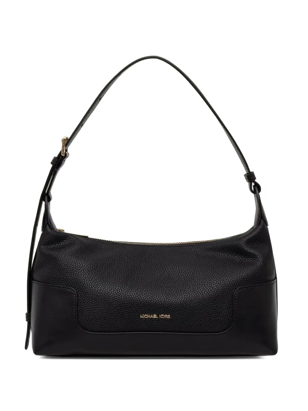 Michael Michael Kors Teddi medium textured slouch shouder bag - Black