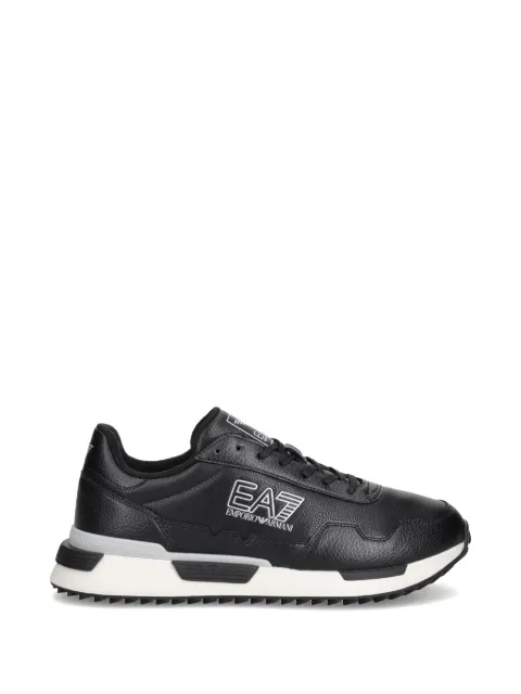 Ea7 Emporio Armani logo-detail panelled sneakers