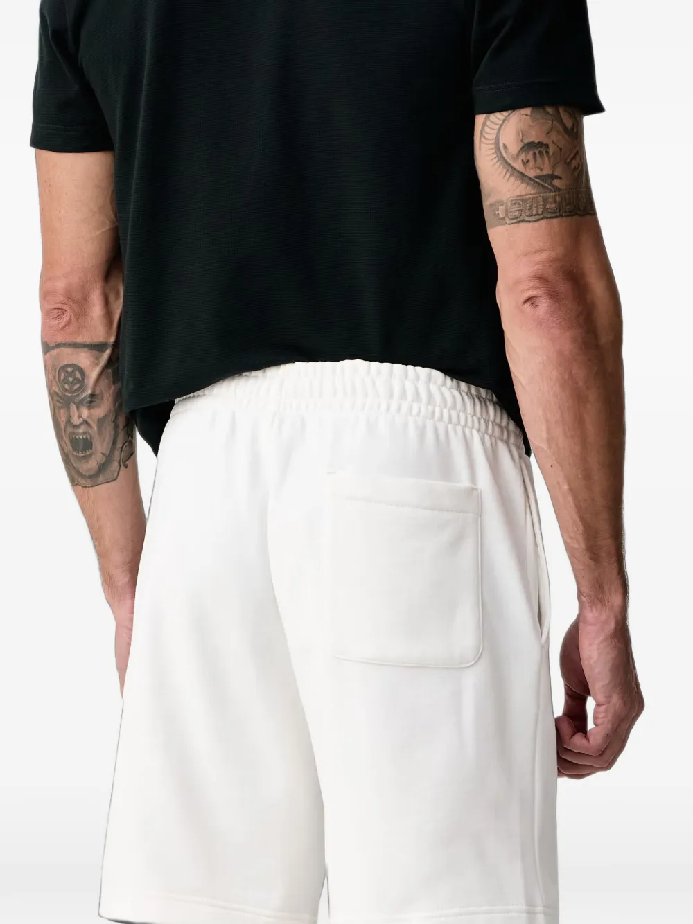 Lacoste Fleece shorts Wit