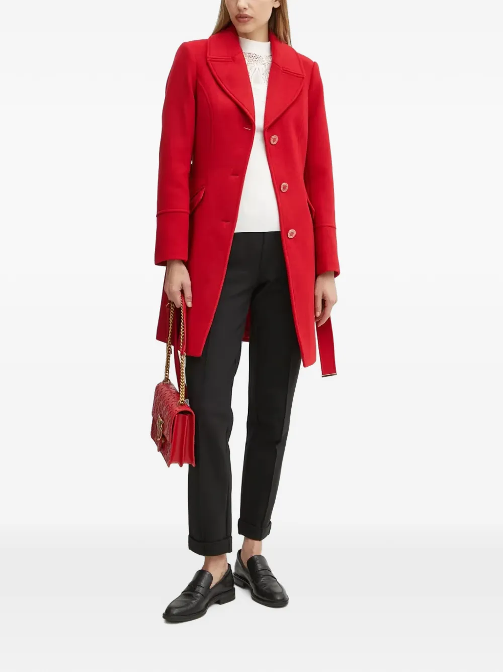 Morgan Jas met ceintuur Rood