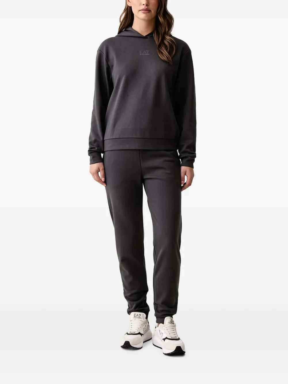 Ea7 Emporio Armani Trainingspak met logoprint Grijs