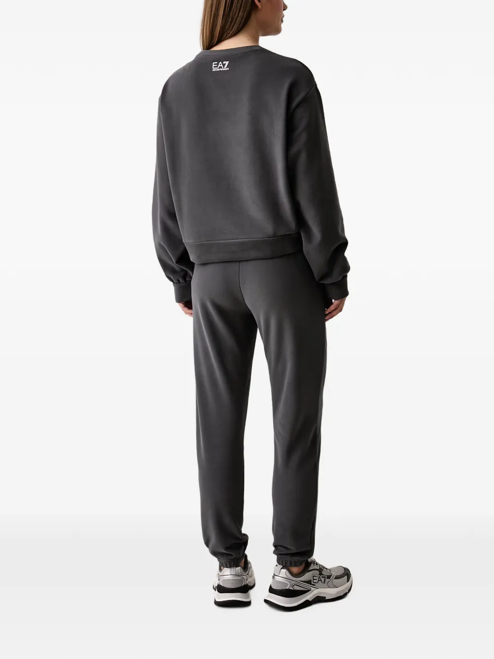 Ea7 Emporio Armani Trainingspak verfraaid met studs Grijs