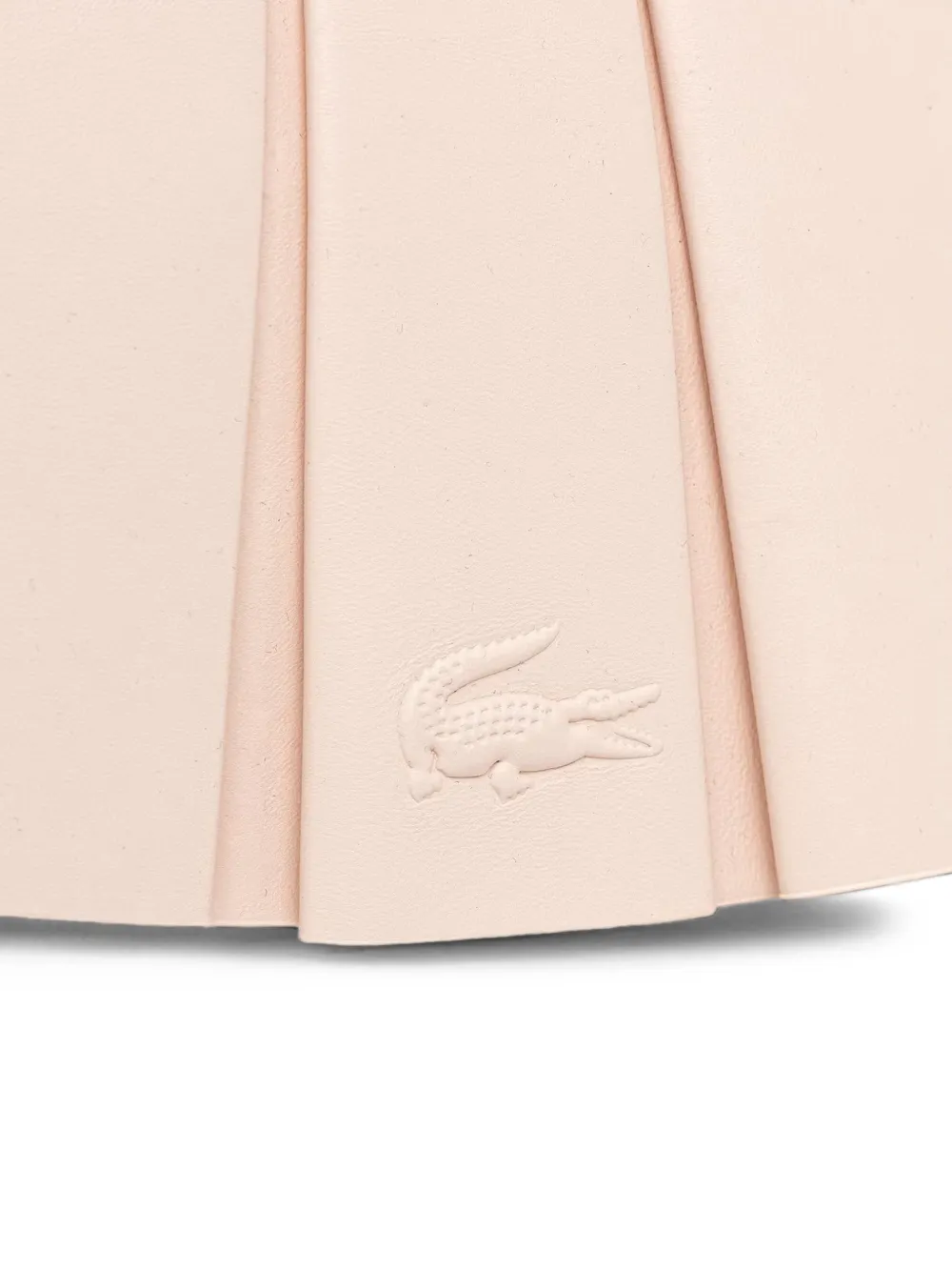 Lacoste Kleine Lenglen leren tas Beige