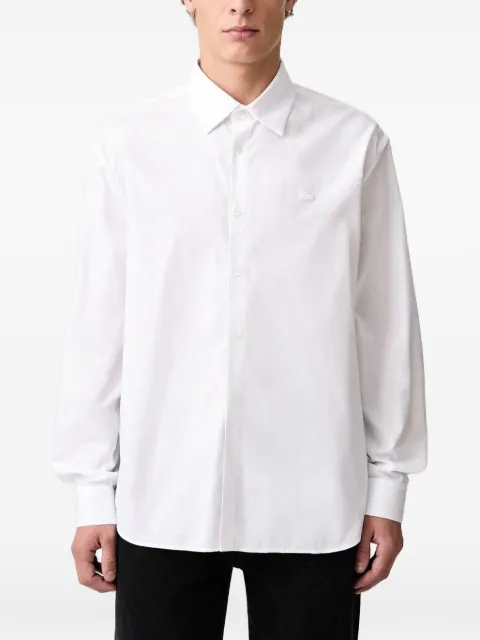 Lacoste regular-fit textured cotton shirt
