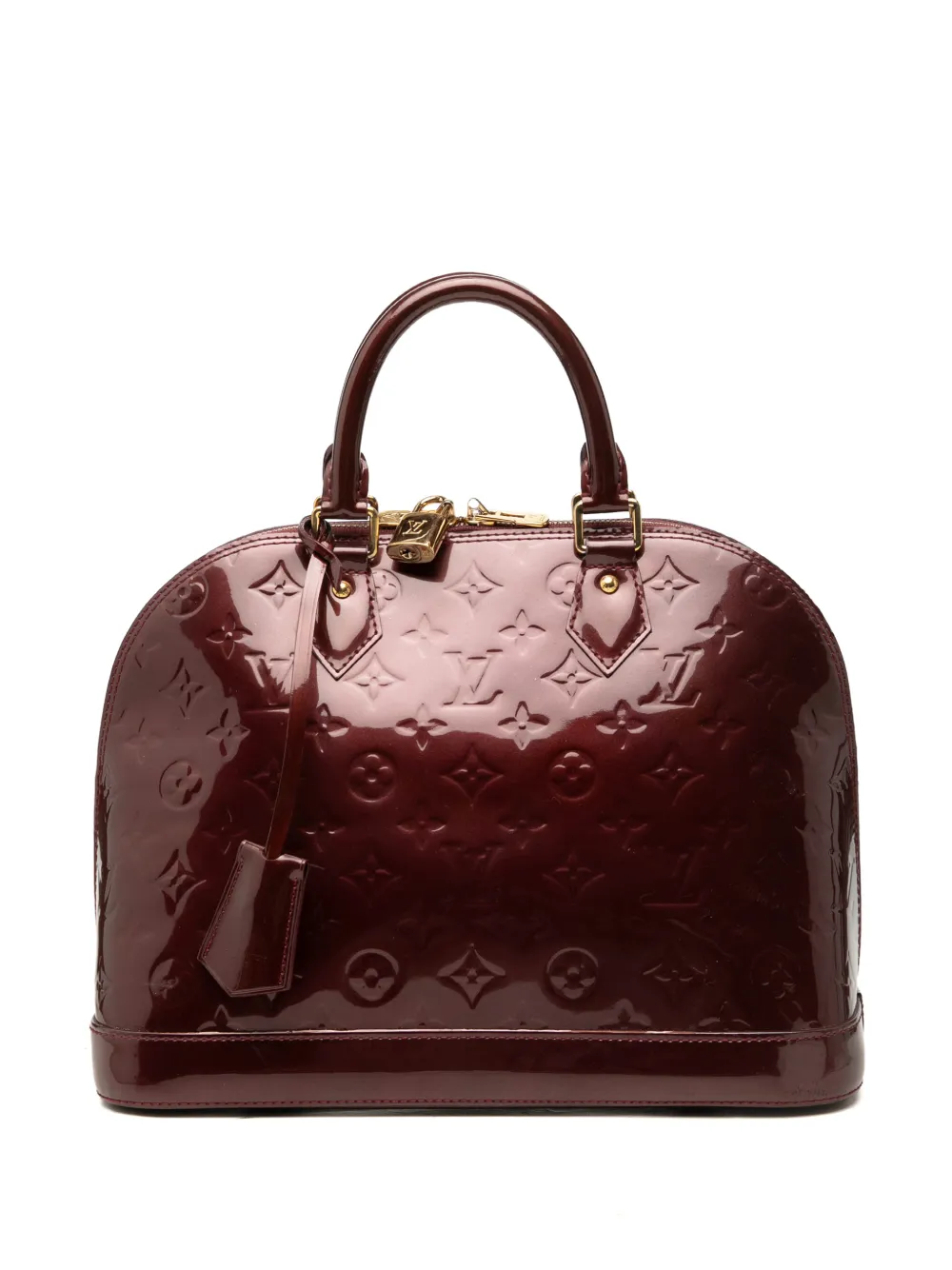 Louis Vuitton Pre-Owned 2012 Monogram Vernis Alma PM handbag - Rot