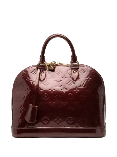 Louis Vuitton Pre-Owned 2012 Monogram Vernis Alma PM handbag