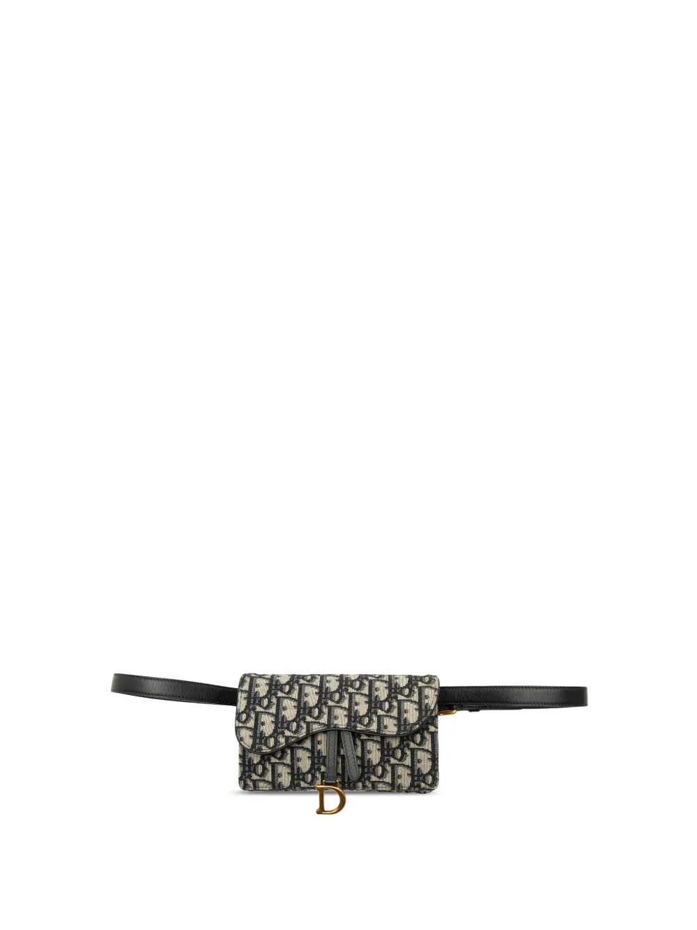 Christian Dior Pre-Owned sac banane Oblique Saddle pre-owned (2019) - Bleu