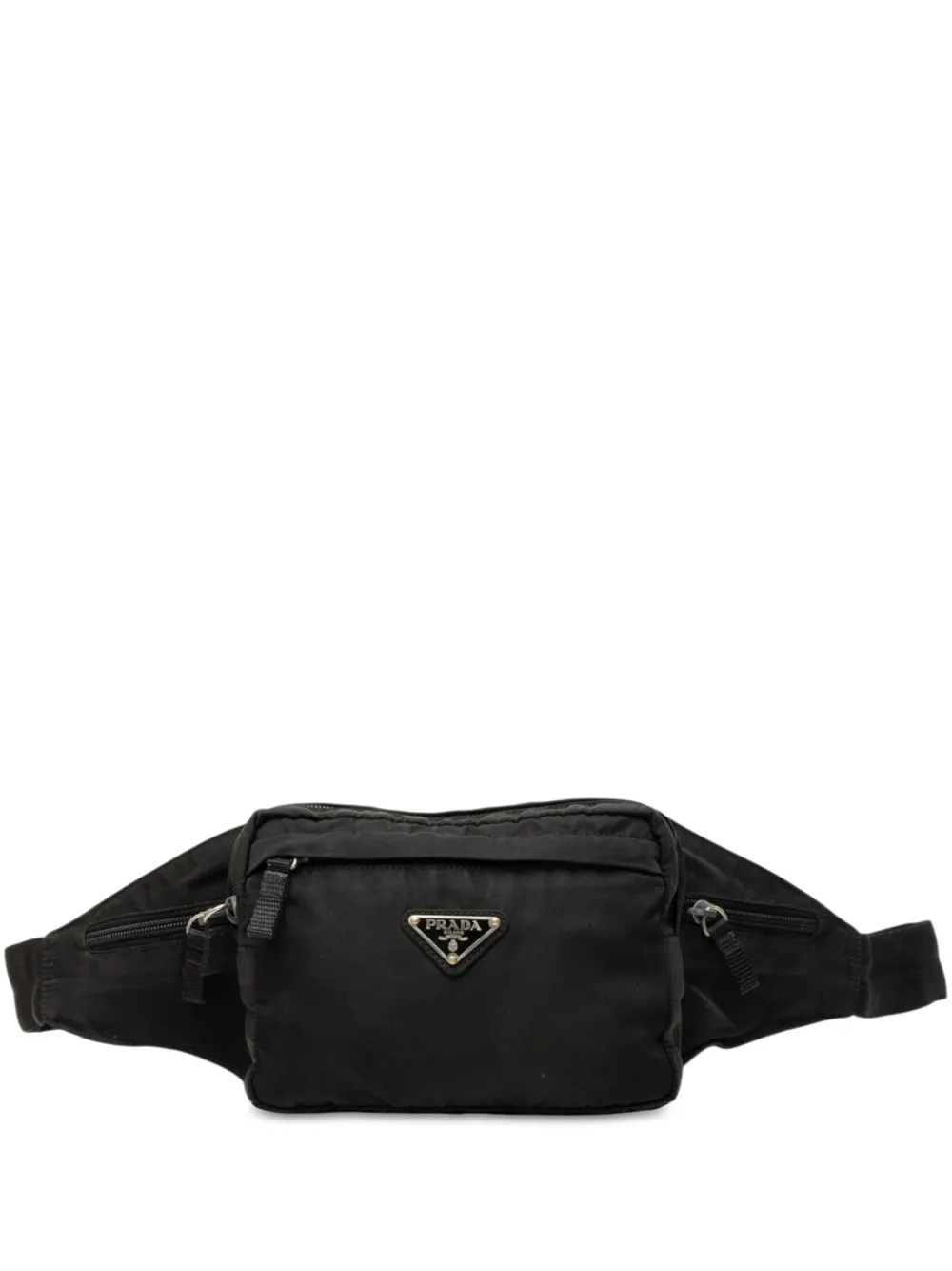 Prada Pre-Owned sac banane Tessuto (2013-2026) - Noir Prada Pre-Owned sac banane Tessuto (2013-2026) - Noir