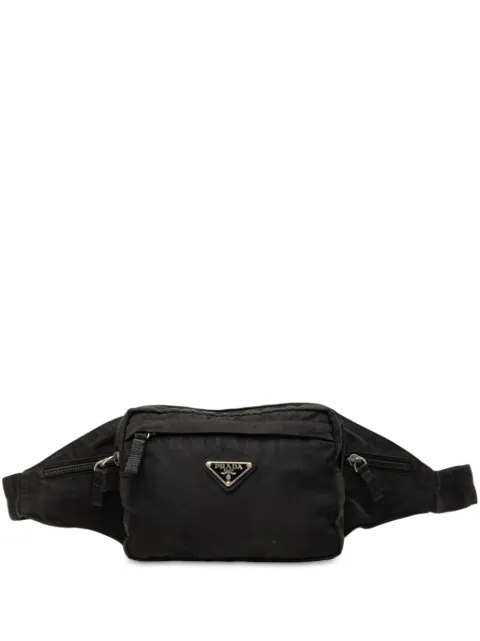 Prada Pre-Owned 2013-2026 Tessuto belt bag
