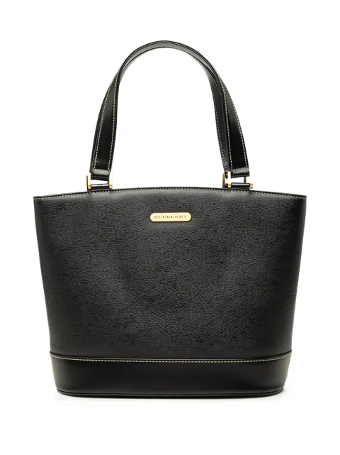 Burberry Pre-Owned 2000-2017 Leather tote bag