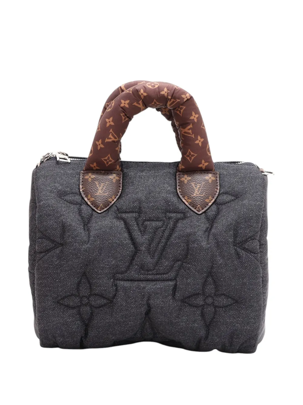 Louis Vuitton Pre-Owned 2021-2026 Monogram Pillow Speedy Bandouliere 25 satchel - Grigio