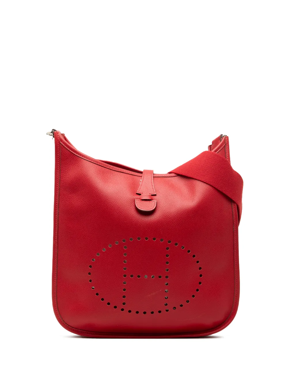 Hermès Pre-Owned 2002 Epsom Evelyne III PM crossbody bag - Rot