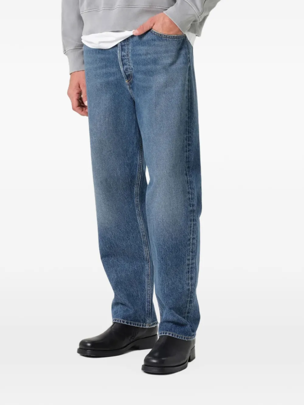 AGOLDE 90's straight-leg jeans Blauw
