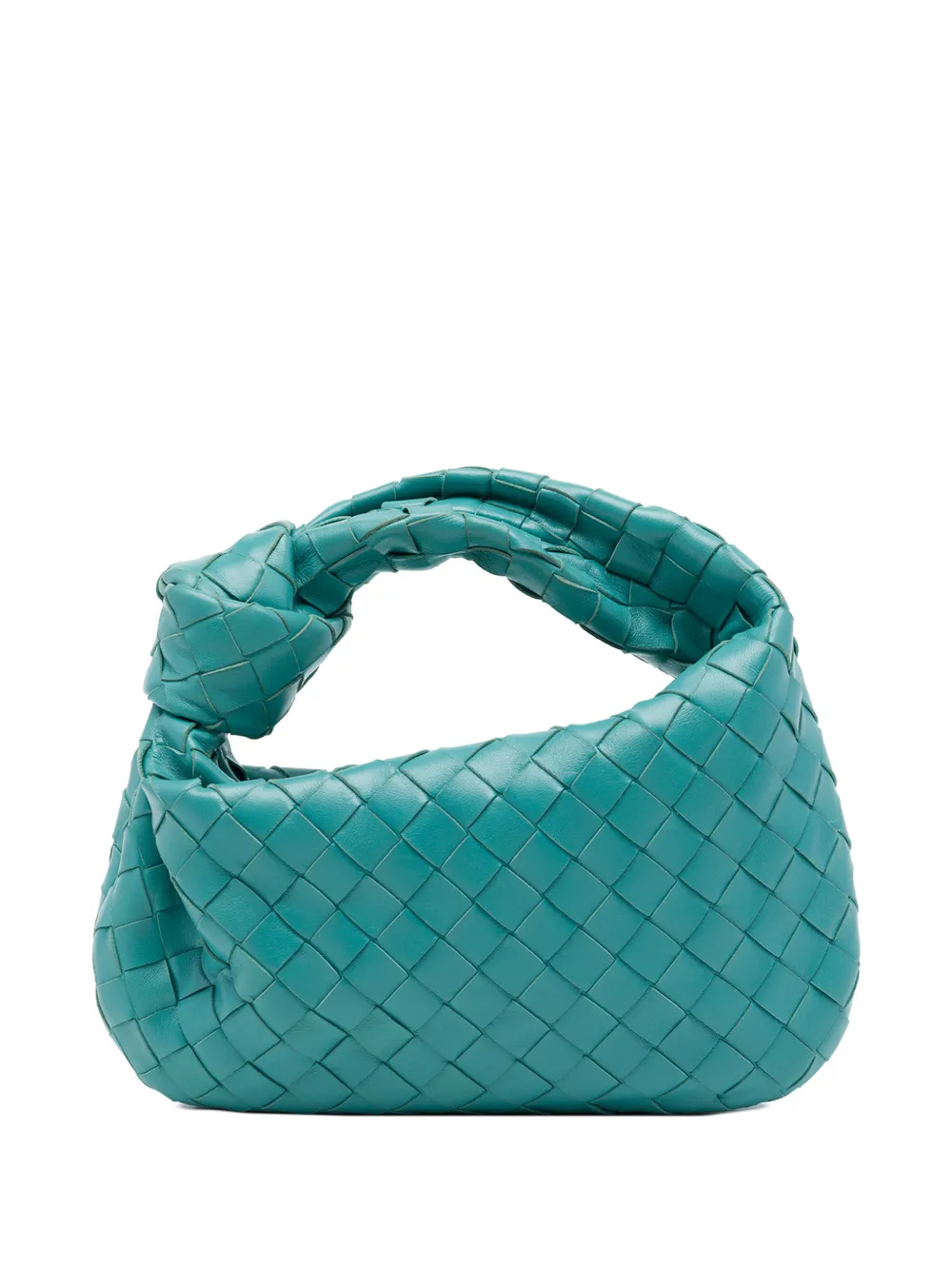Bottega Veneta Pre-Owned 2012-2026 Mini Nappa Intrecciato Jodie hobo bag - Blau