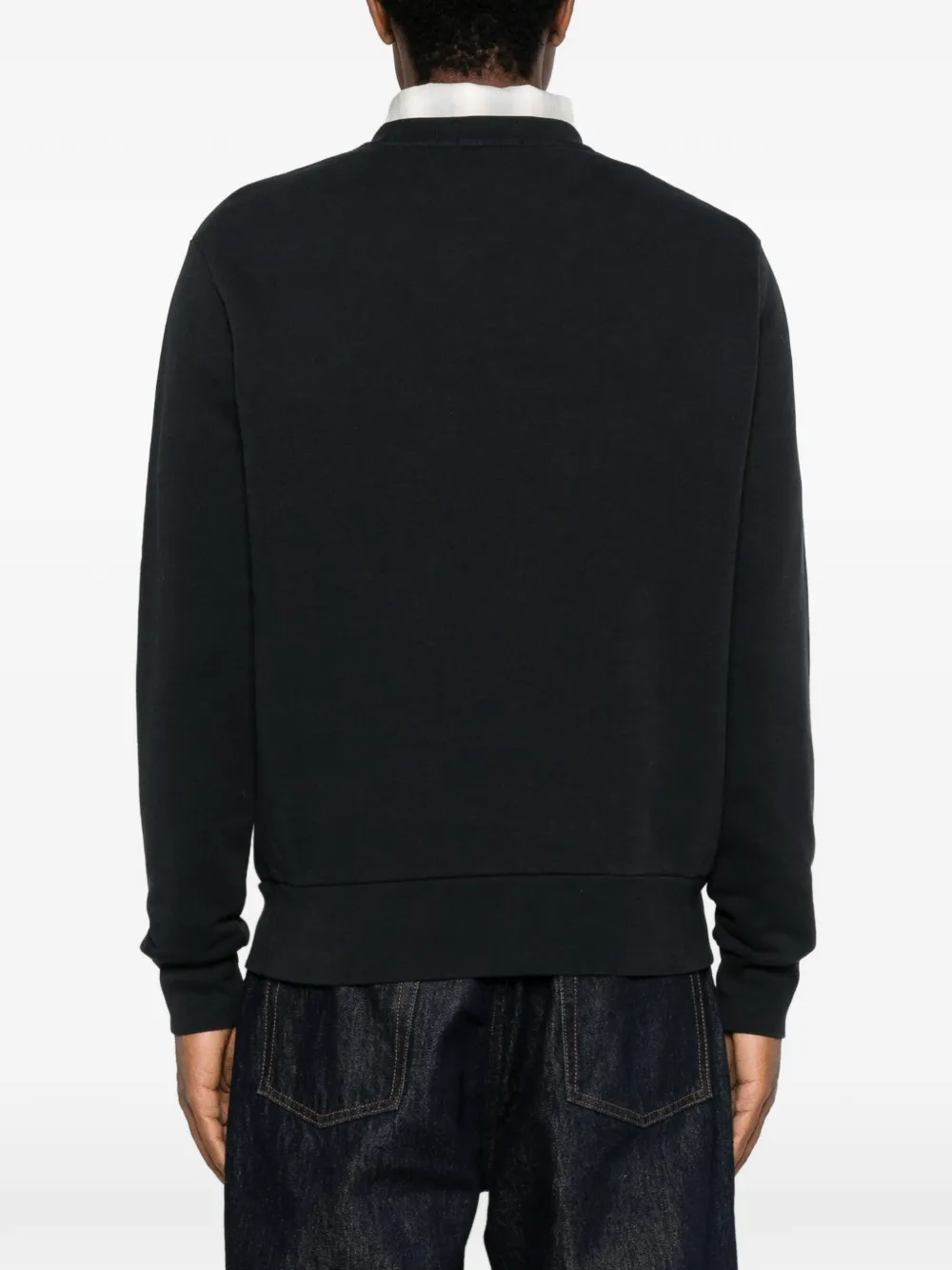 Polo Ralph Lauren Trui met geborduurd logo en ronde hals Blauw