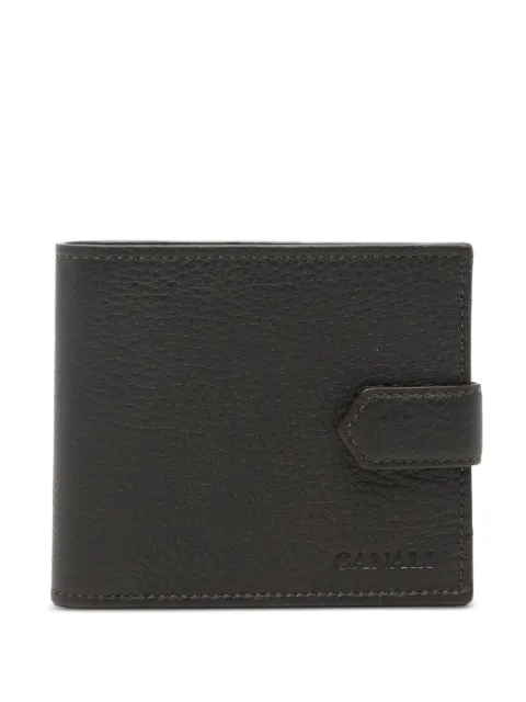 Canali grainy-leather wallet
