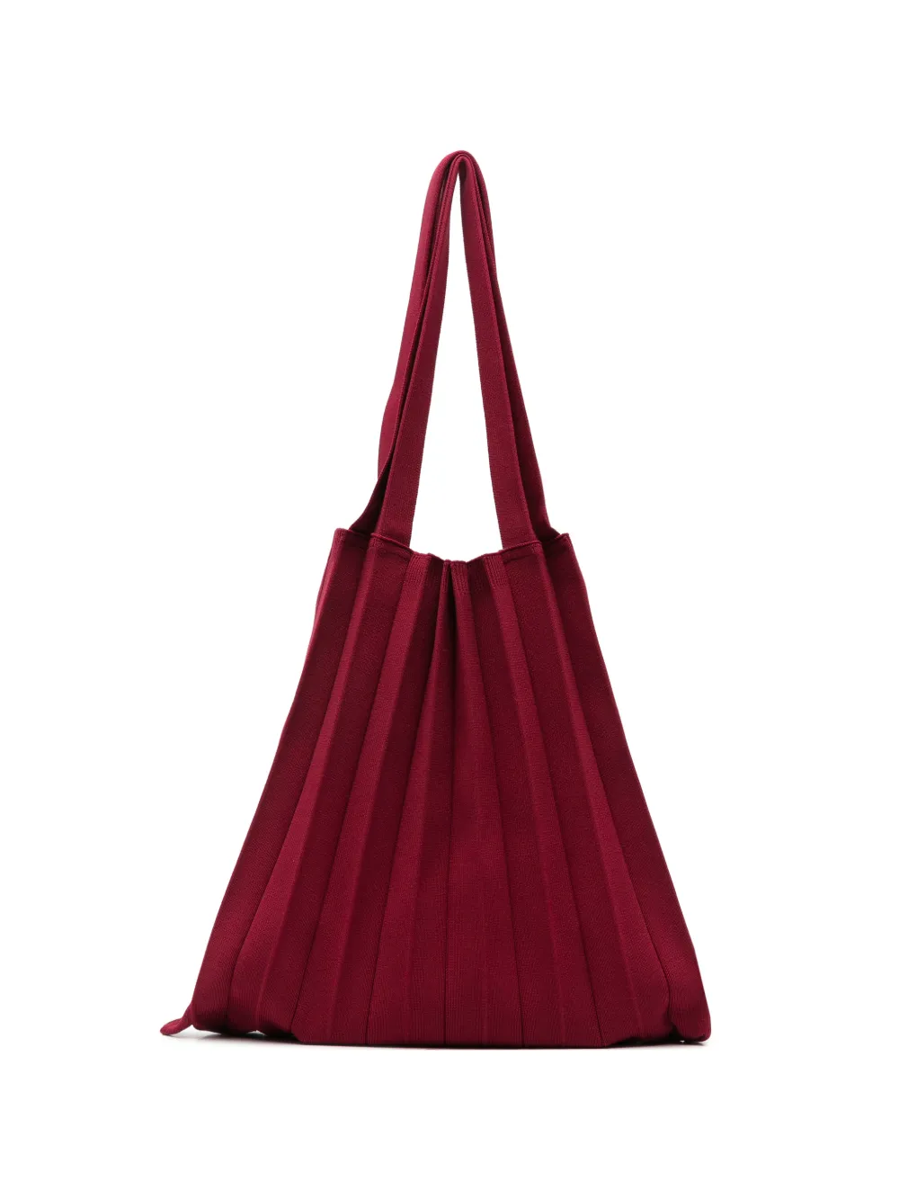 PLEATSMAMA pleated shoulder bag - Rosso