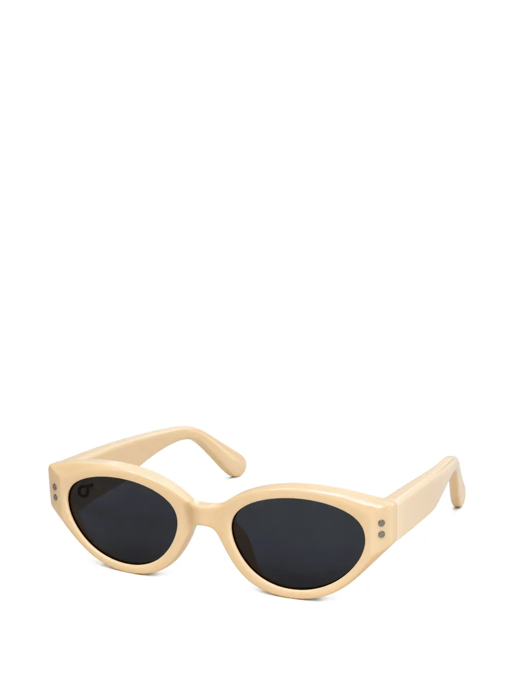 OS SUNGLASSES KIDS Fun zonnebril met cat-eye montuur Beige