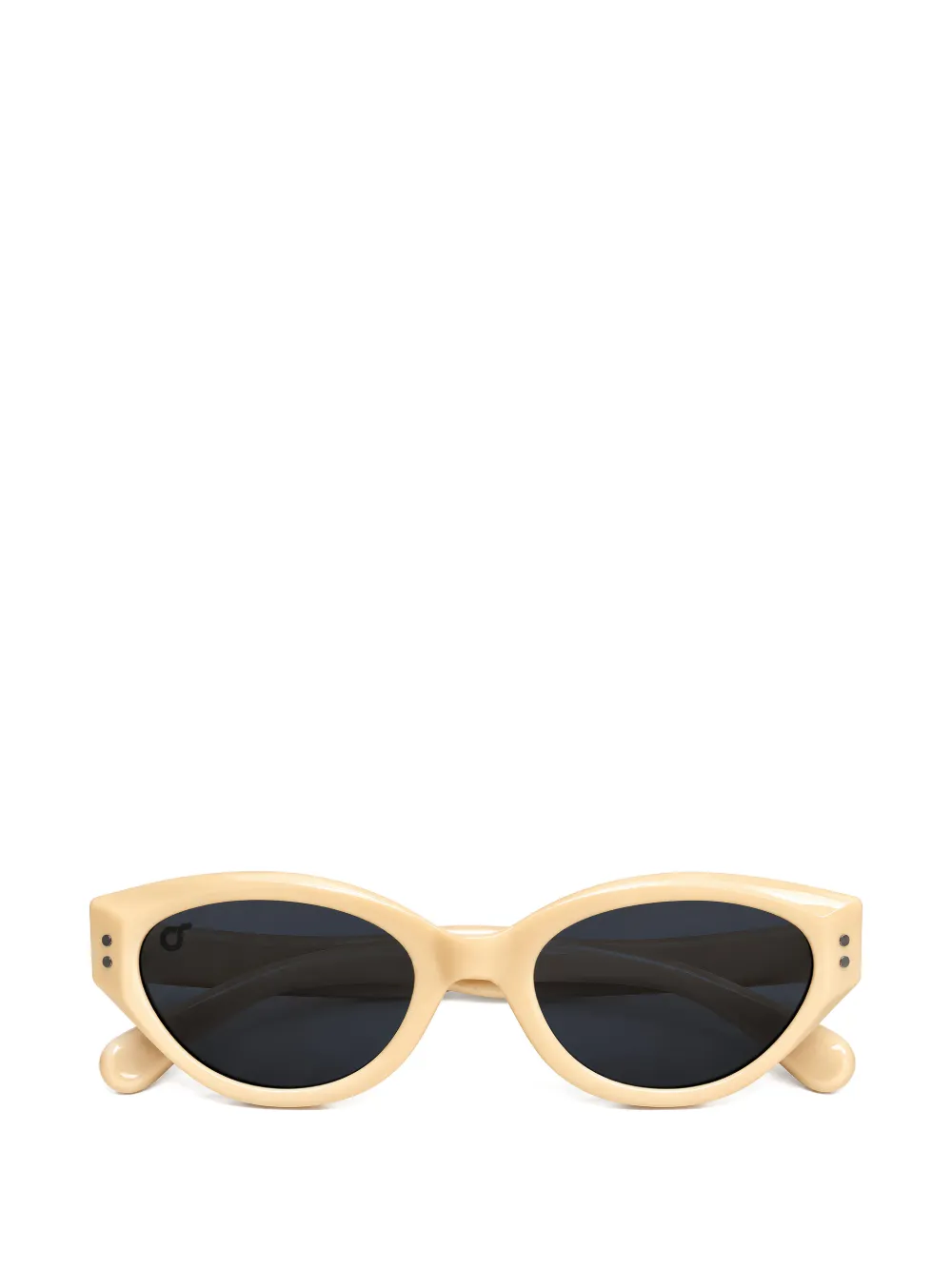 OS SUNGLASSES KIDS Fun zonnebril met cat-eye montuur Beige