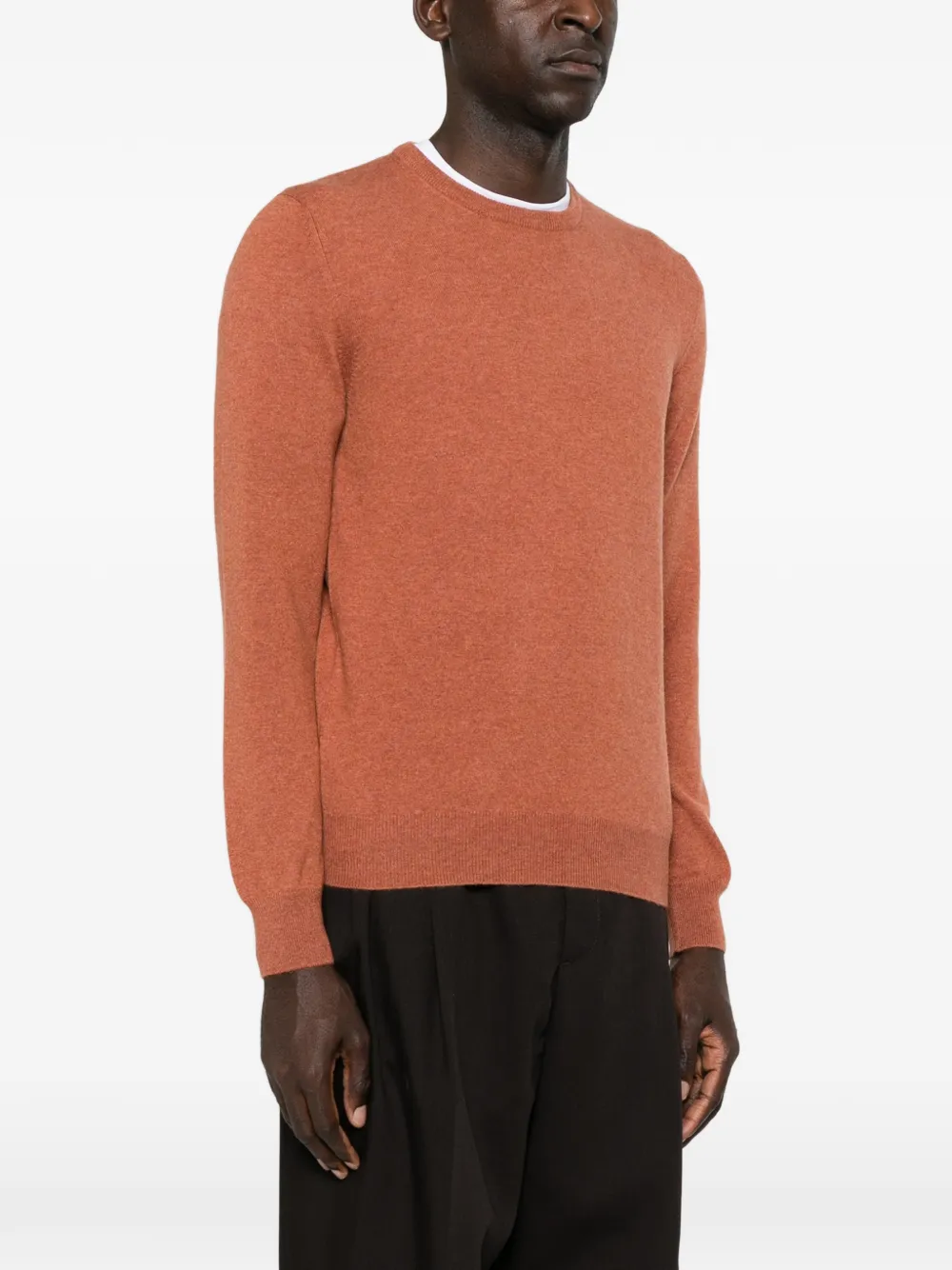 Gran Sasso crew-neck sweater Oranje