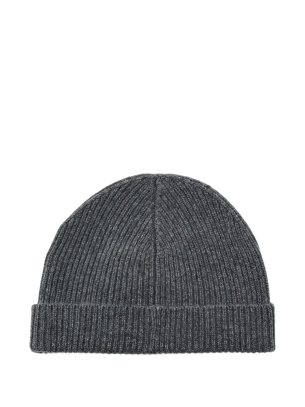 extreme cashmere Ribgebreide muts Grijs