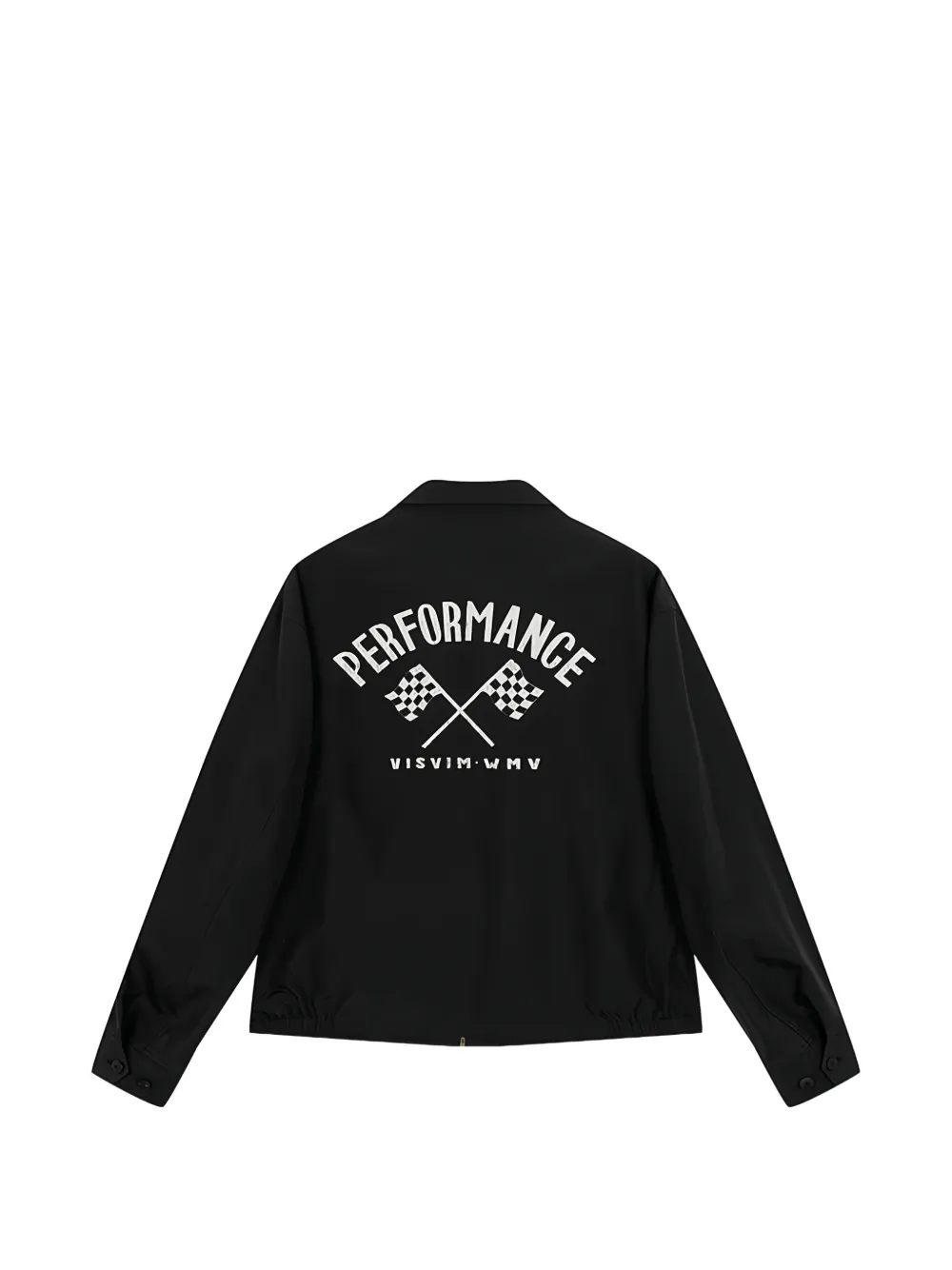 visvim Somer Swing Top jack met ritssluiting Zwart