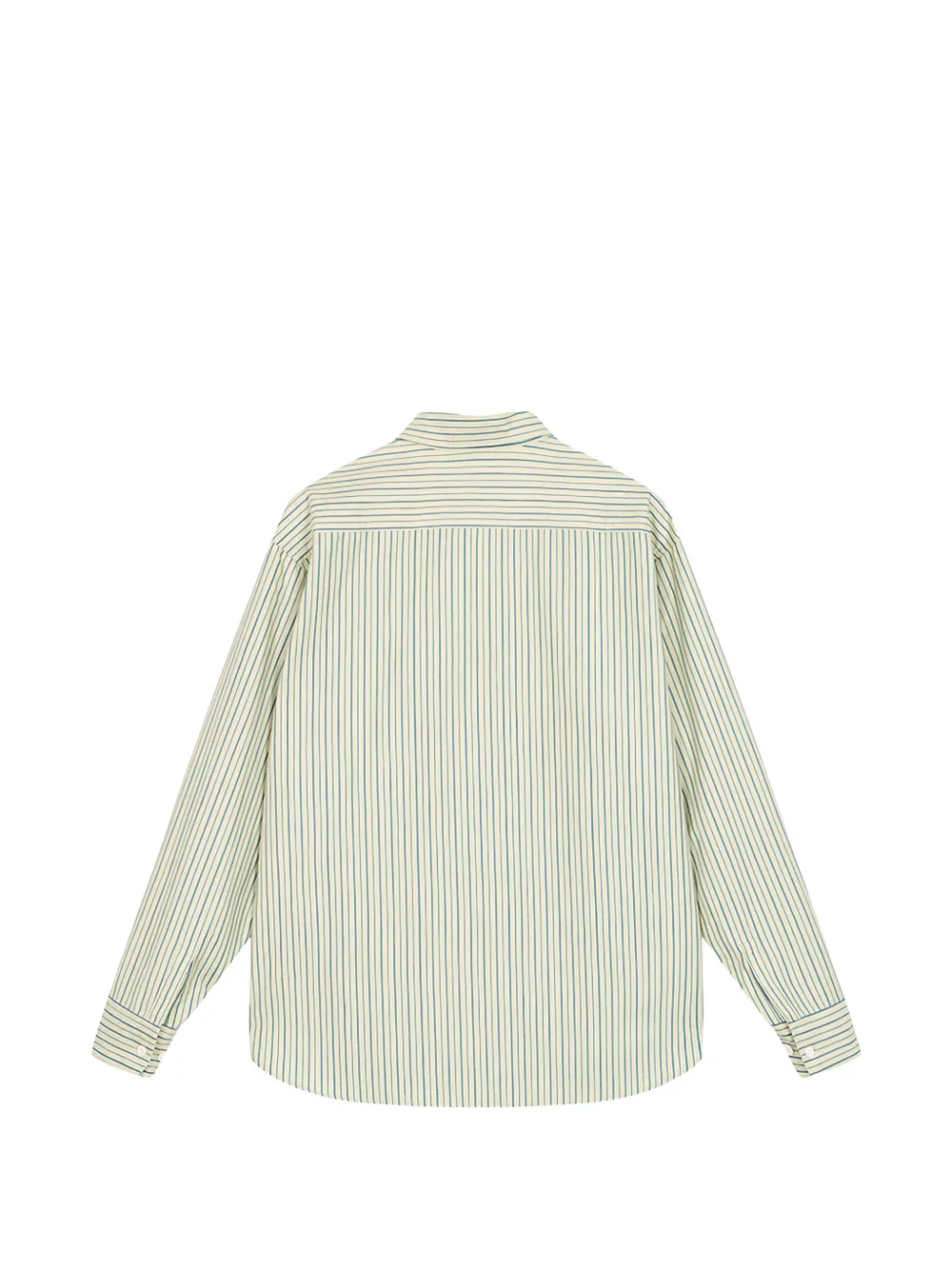 visvim Beiler gestreept katoenen overhemd Beige