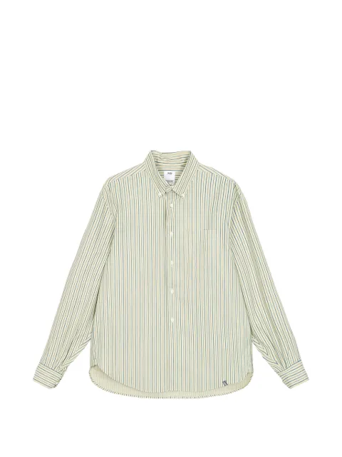 visvim Beiler striped cotton shirt