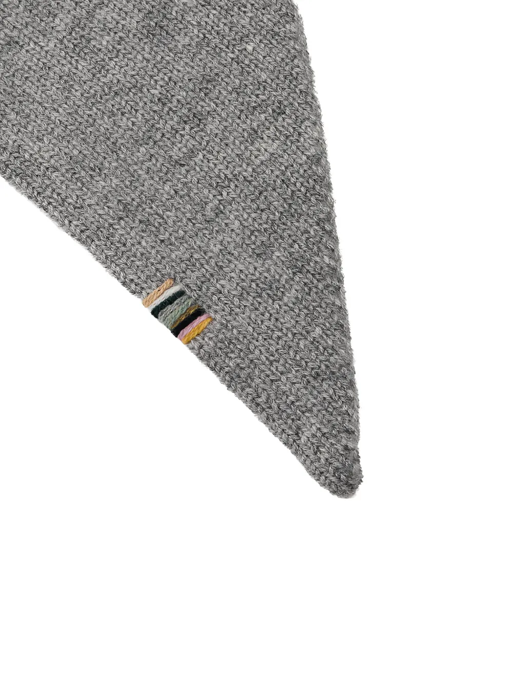 extreme cashmere Witch 2 knitted cashmere scarf Grijs