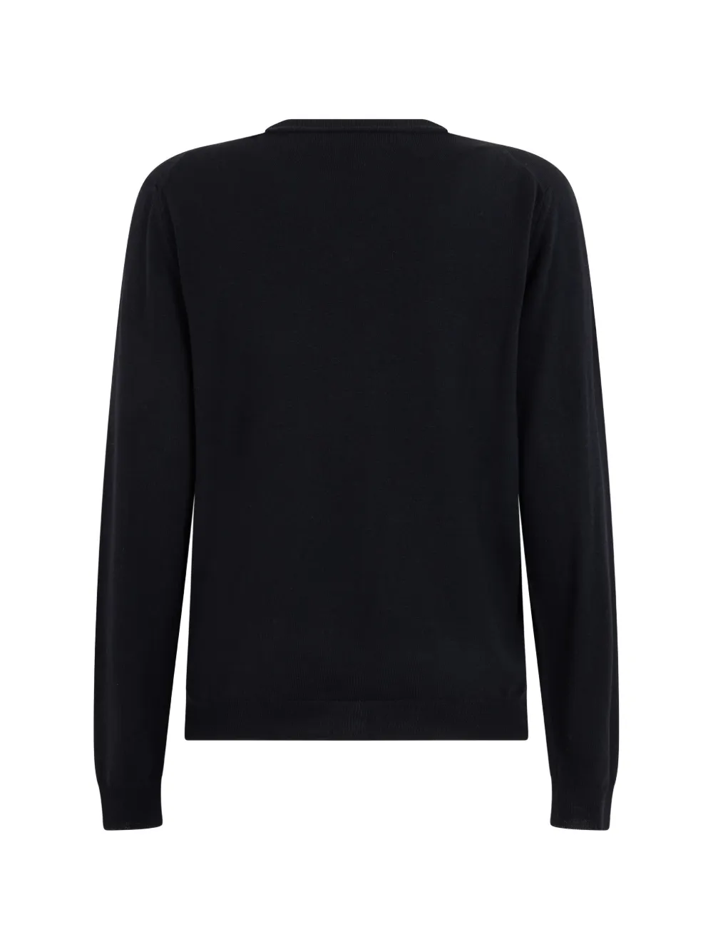 slowear Flexwool trui met V-hals Zwart