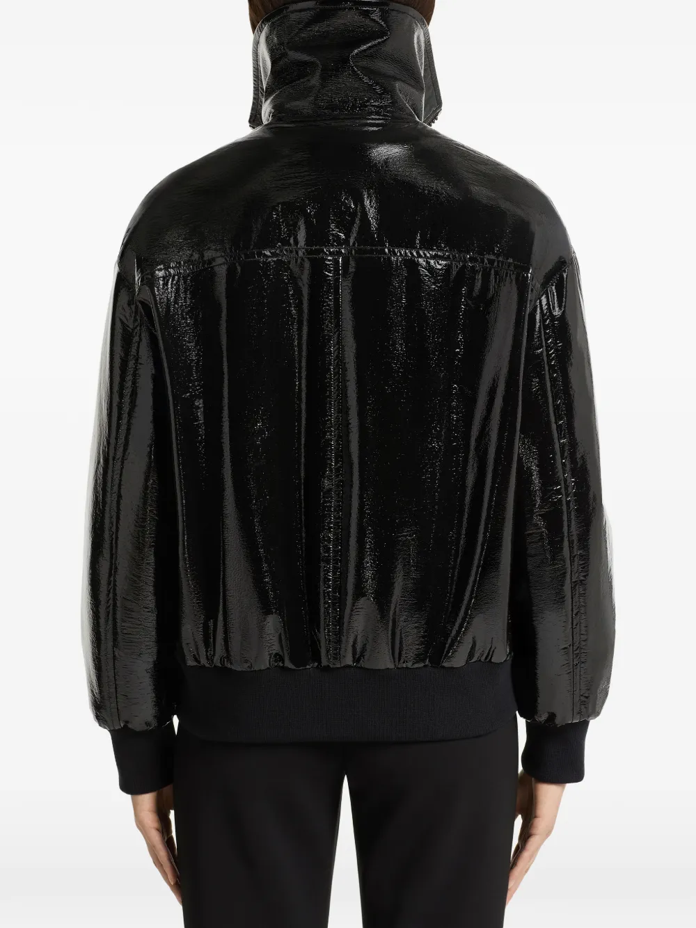Courrèges Jack met logopatch Zwart