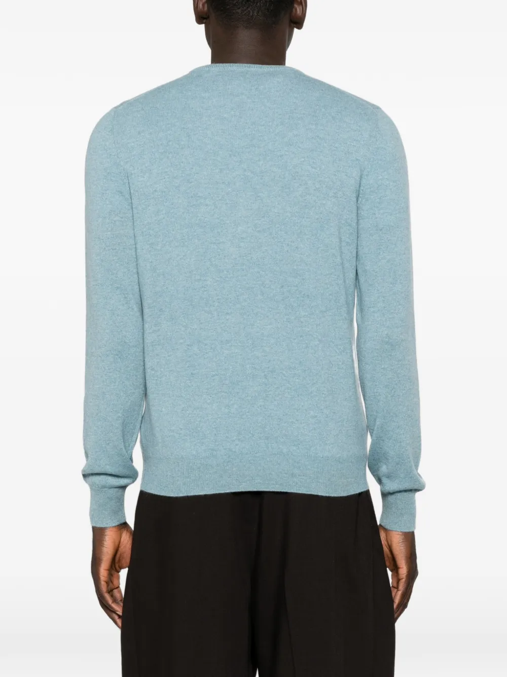 Gran Sasso Trui met ronde hals Blauw