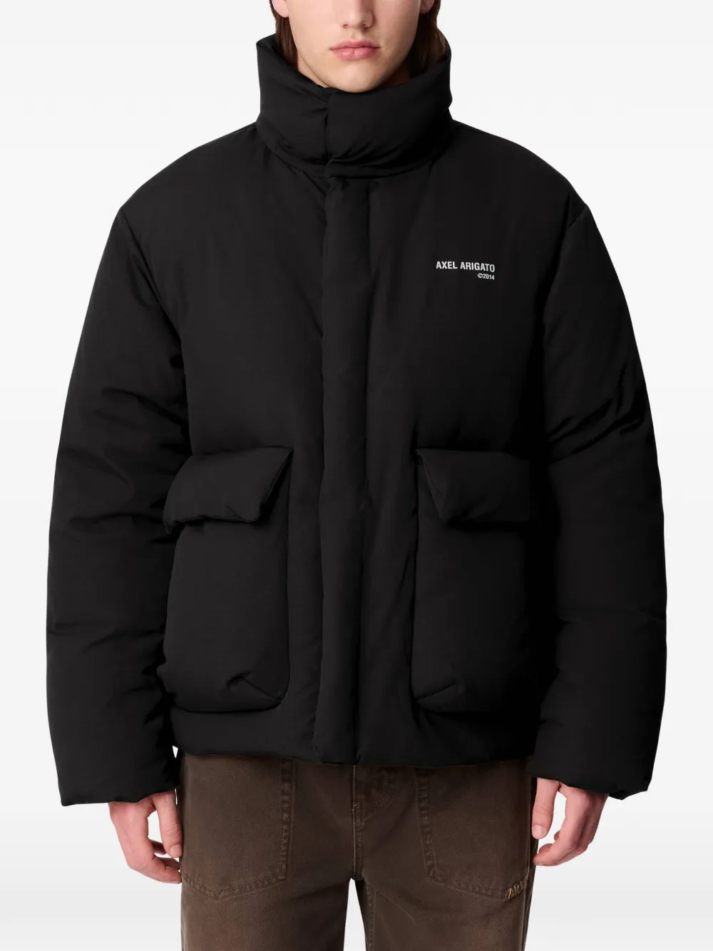 Axel Arigato Tent puffer jacket Zwart