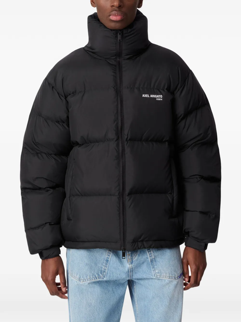Axel Arigato Observer puffer jacket Zwart