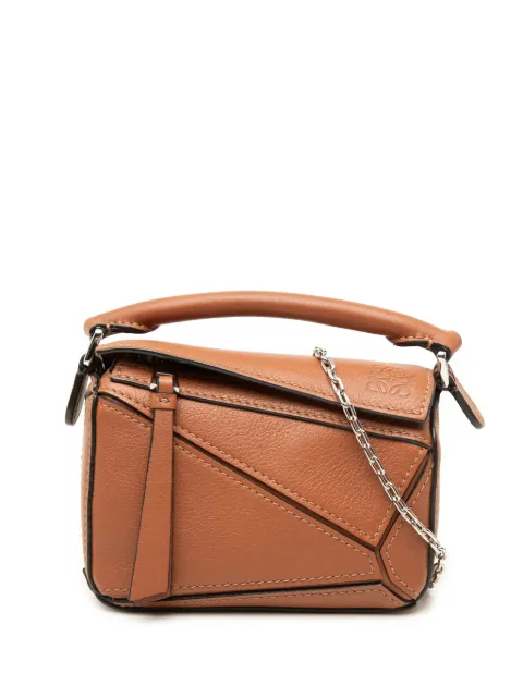 Loewe Pre-Owned 2020 Nano Calfskin Puzzle satchel