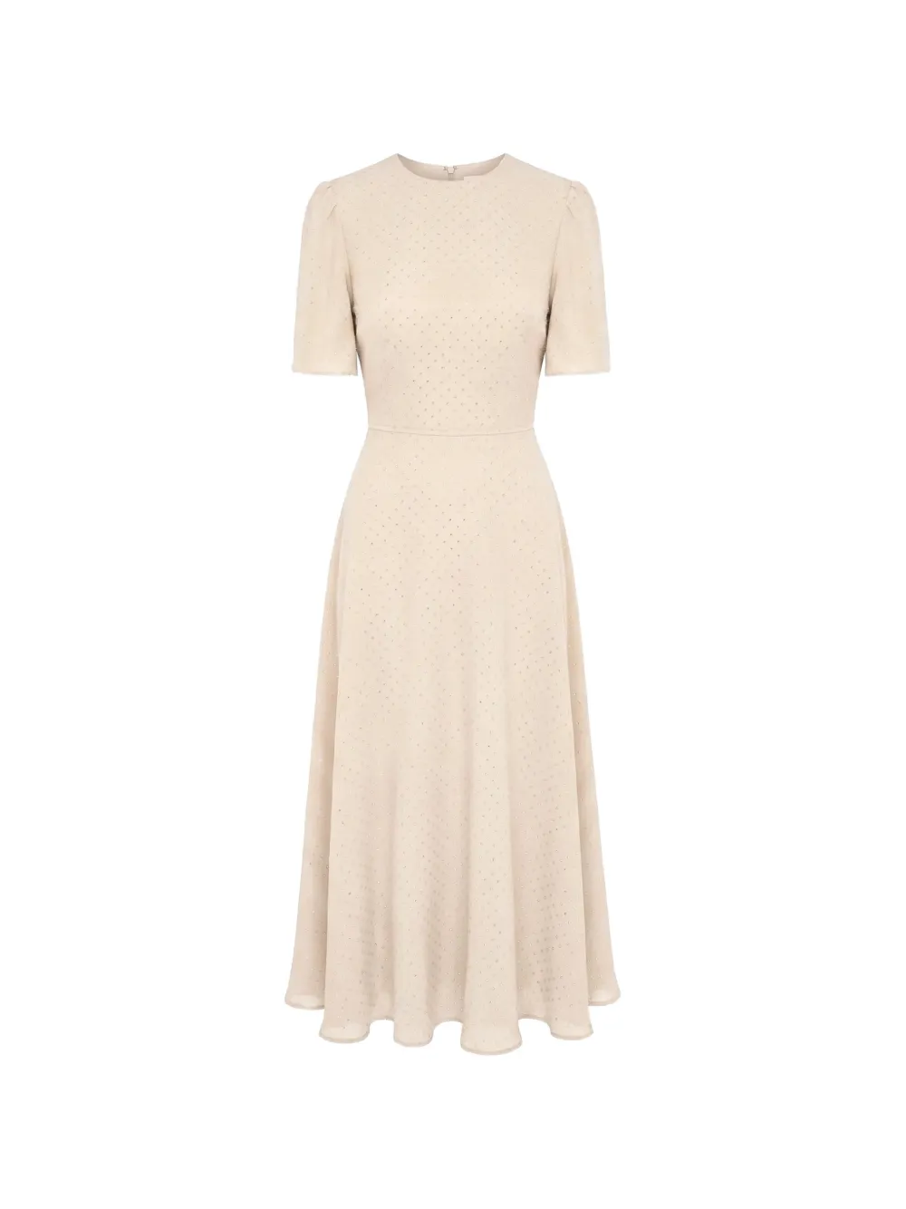 POST MERIDIEM rhinestone-embellished midi dress