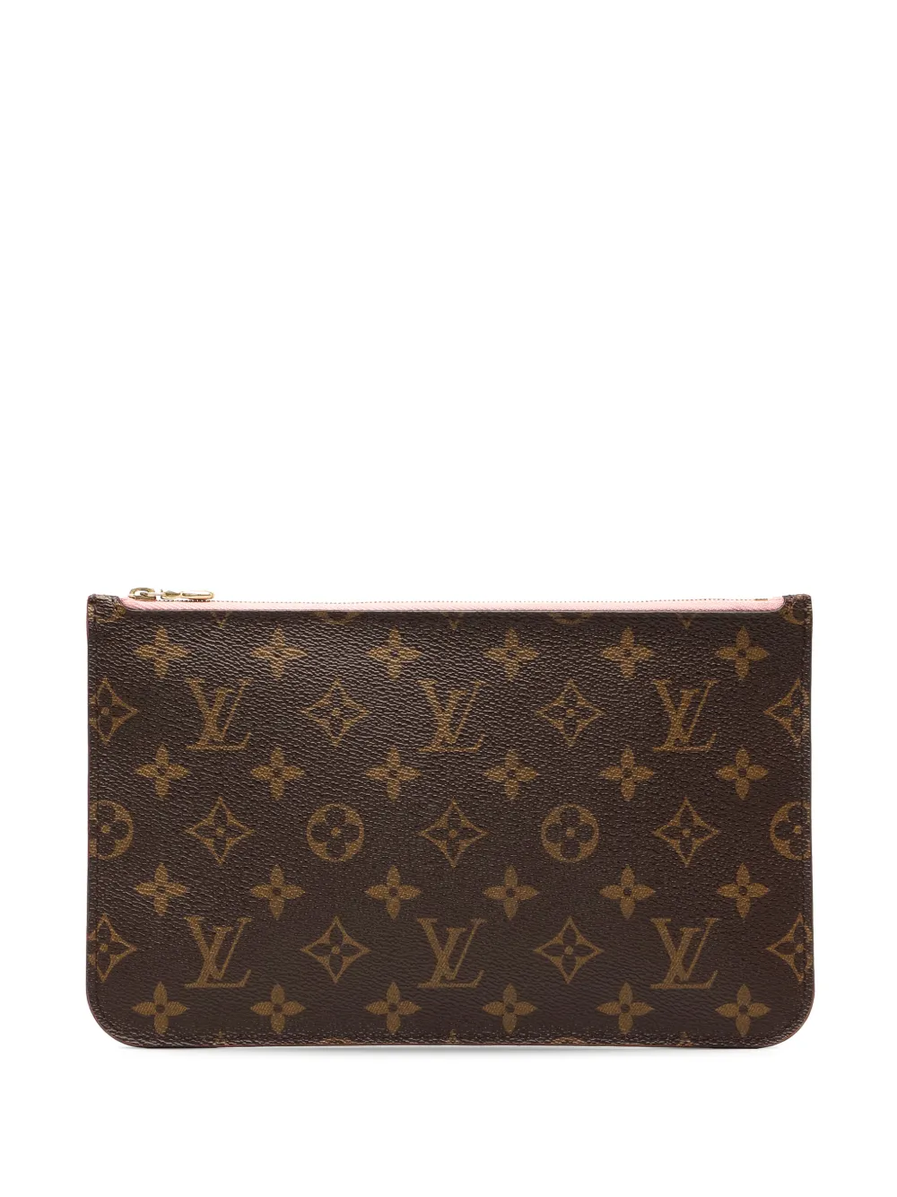 Louis Vuitton Pre-Owned 2016 Monogram Neverfull MM pouch - Marrone