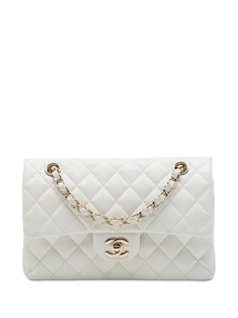 CHANEL Pre-Owned 2020 Small Classic Caviar Double Flap shoulder bag