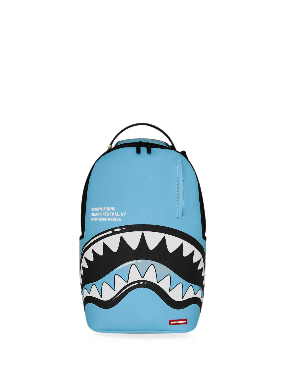 sprayground kid Shark Central backpack - Blu