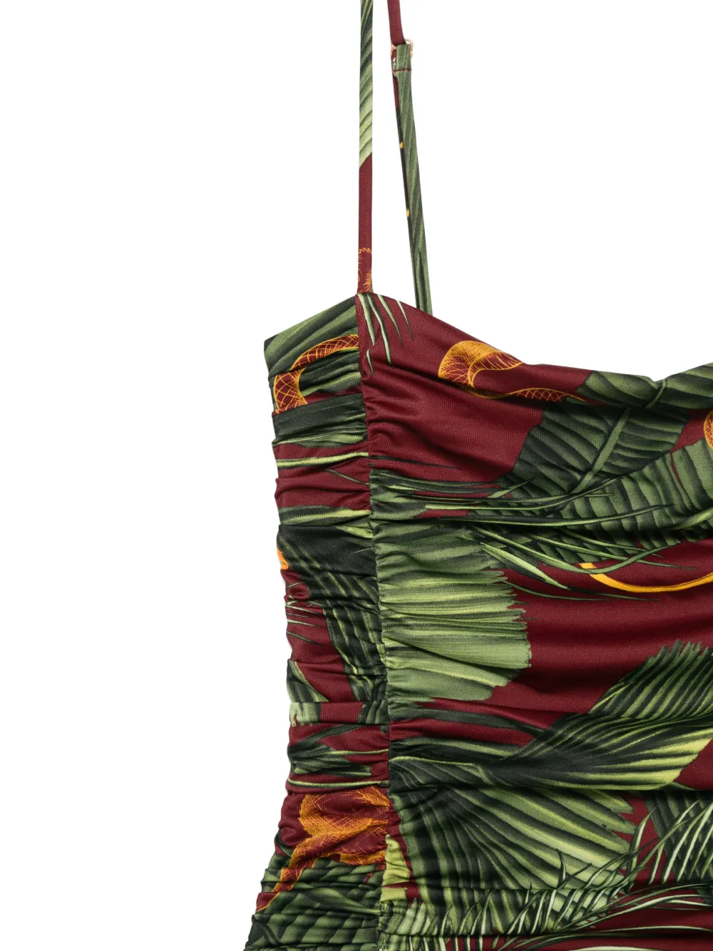 Johanna Ortiz Whispering Tides one piece swimsuit Rood
