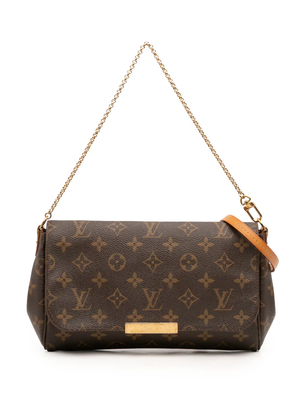 Louis Vuitton Pre-Owned 2017 Monogram Favorite MM satchel - Brown