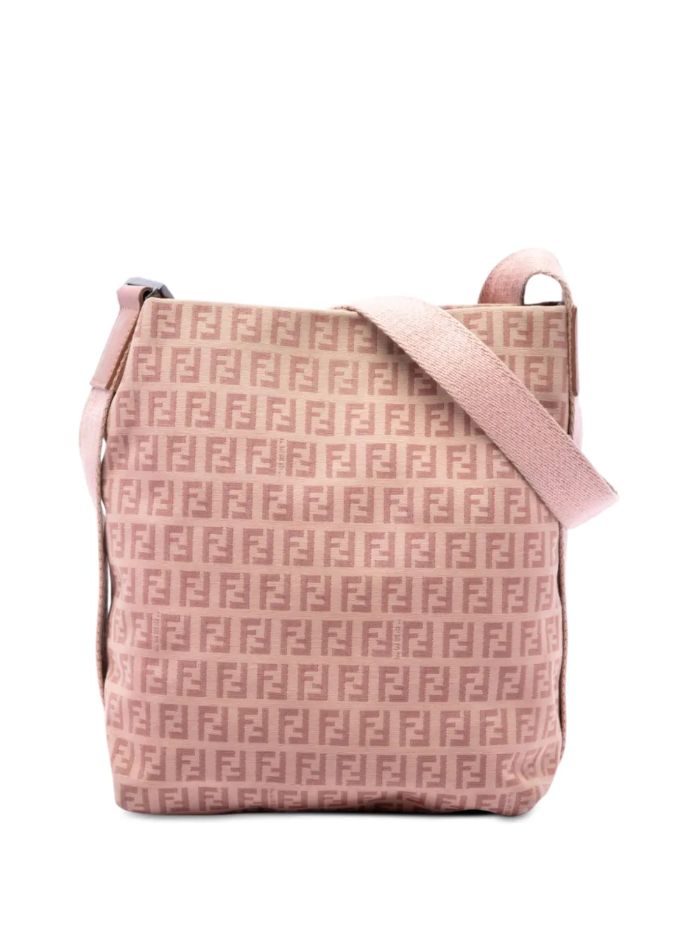 Fendi Pre-Owned 2000-2010 Zucchino Canvas crossbody bag - Rosa