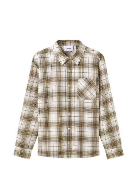 Axel Arigato check-pattern cotton shirt